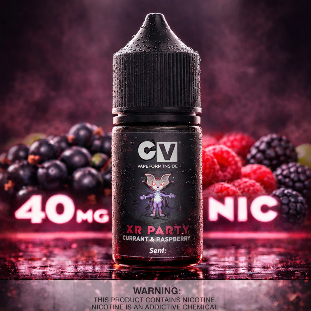 Cartoon Vape (VC) - Pink Panther Currant &amp; Raspberry Flavor 30ml 40mg