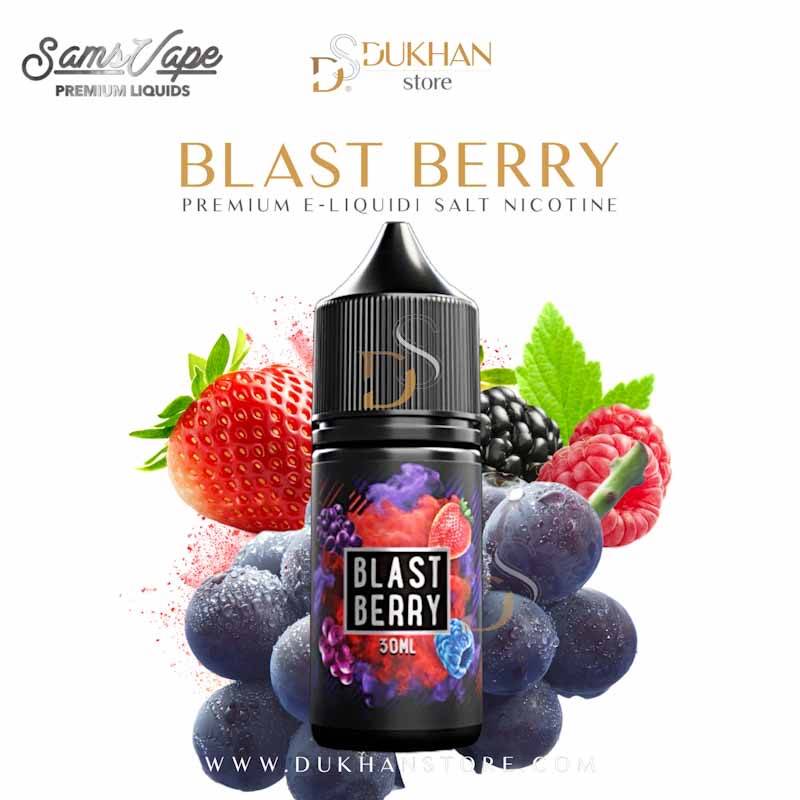 Sam Vapes - Blast Berry (30ML) SaltNic