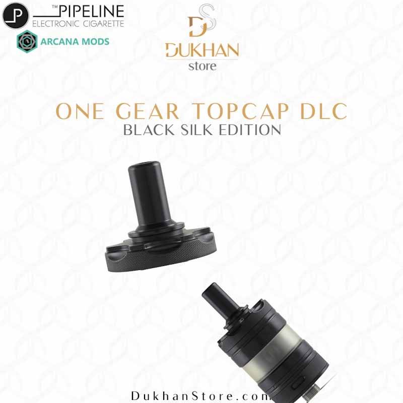 Arcana Mods - Chariot RTA One Gear TopCap DLC "Black Silk" &amp; Standard POM Drip Tip