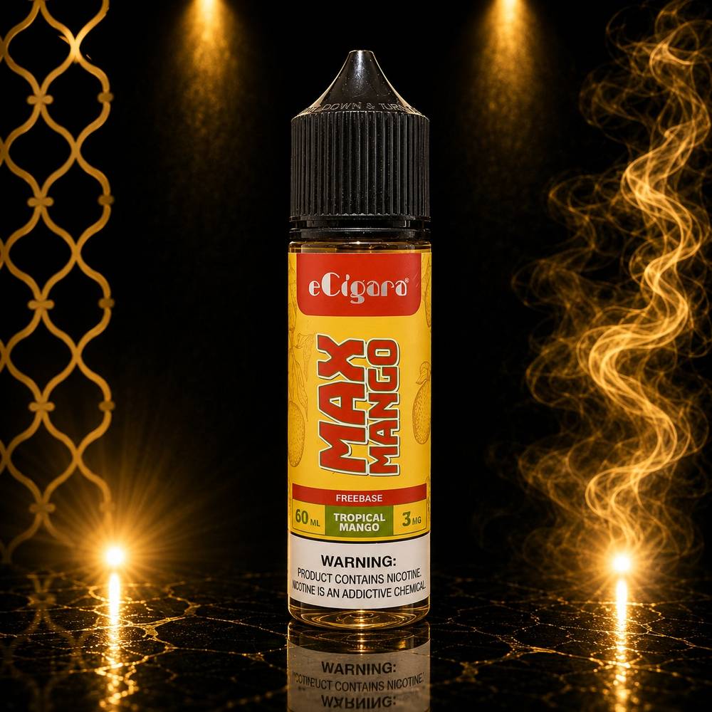 eCigara - Max Mango 60ml 3mg