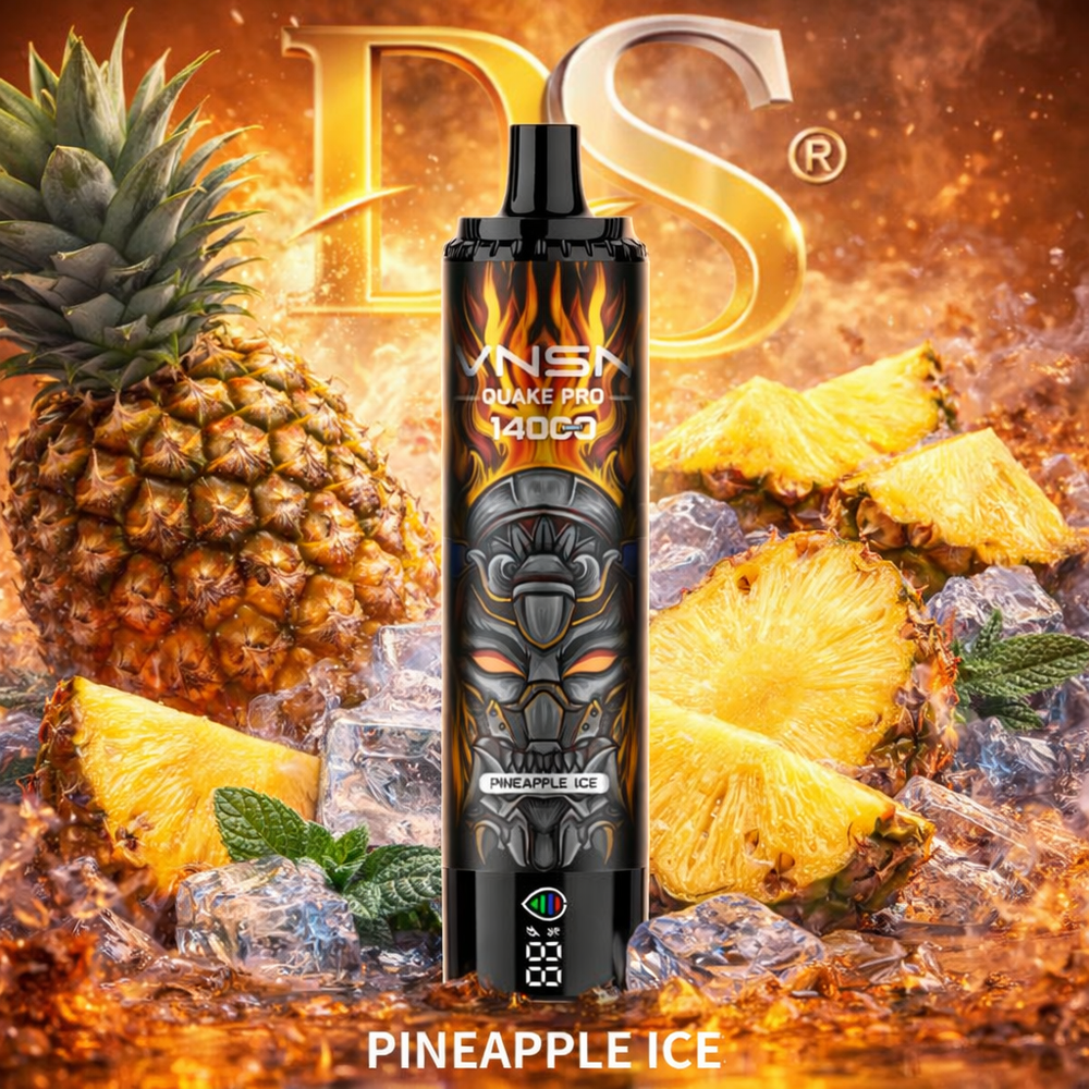 VNSN - Quake Pro PINEAPPLE ICE 14k Puffs) 20mg