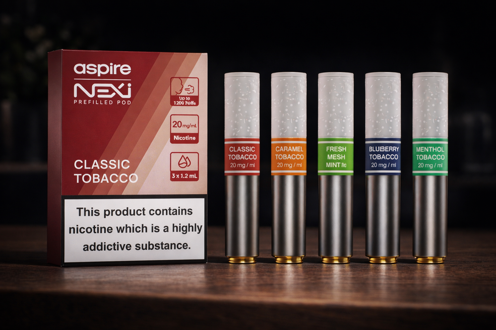 Aspire Nexi One Prefilled Pod –  20mg/ml
