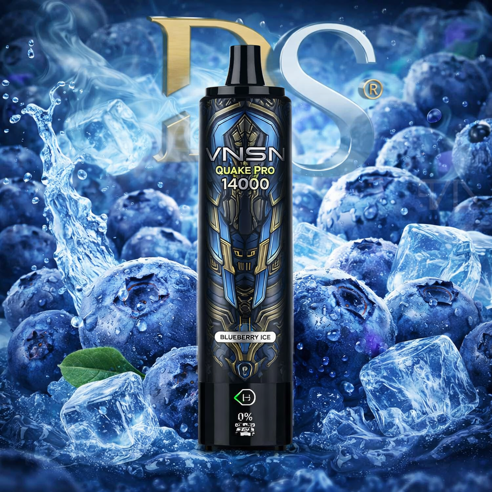VNSN - Quake Pro BLUEBERRY ICE (14k Puffs) 20mg