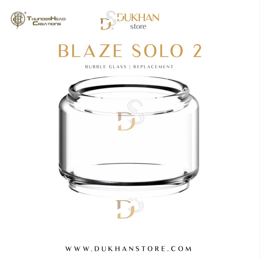 Blaze Solo 2 RTA - 5.5ml Bubbe Glass