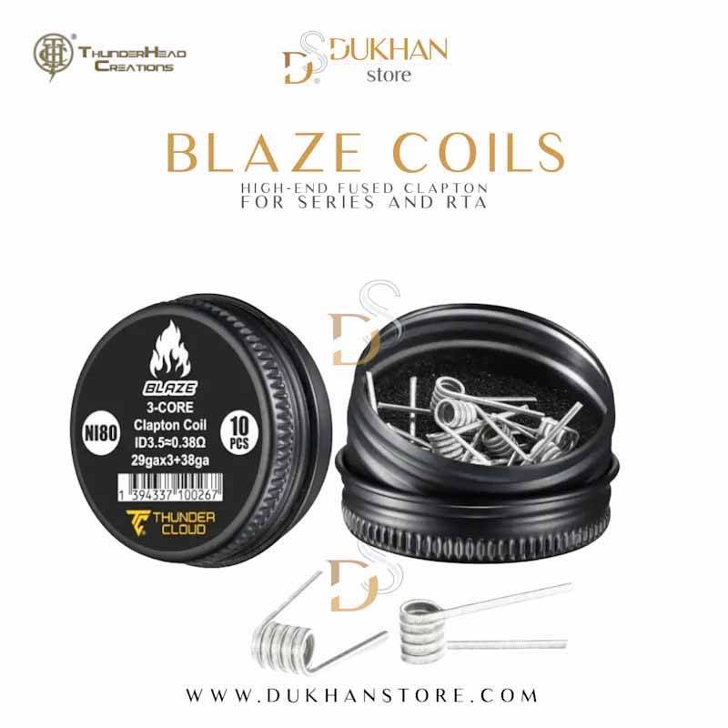 Blaze (3-Core Fused Clapton) 0.38 ohm - 10pcs