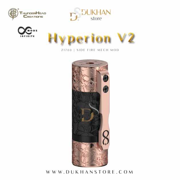 Infinite Modz - Hyperion  V2 Mechanical Mod - Copper Engraved