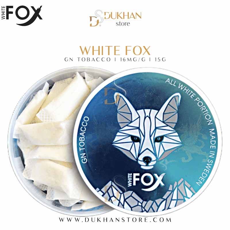 ORIGINAL White Fox - GN TOBACCO - Nicotine Bouches