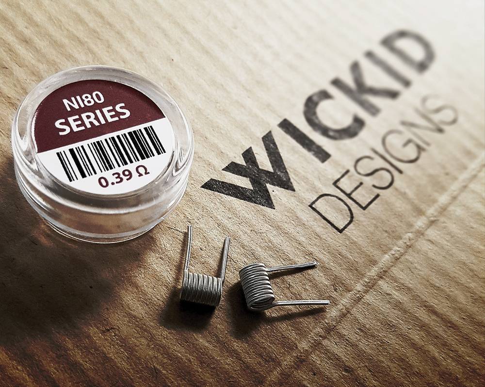 Wickid Coils - Series Alien (0.39 ohm)