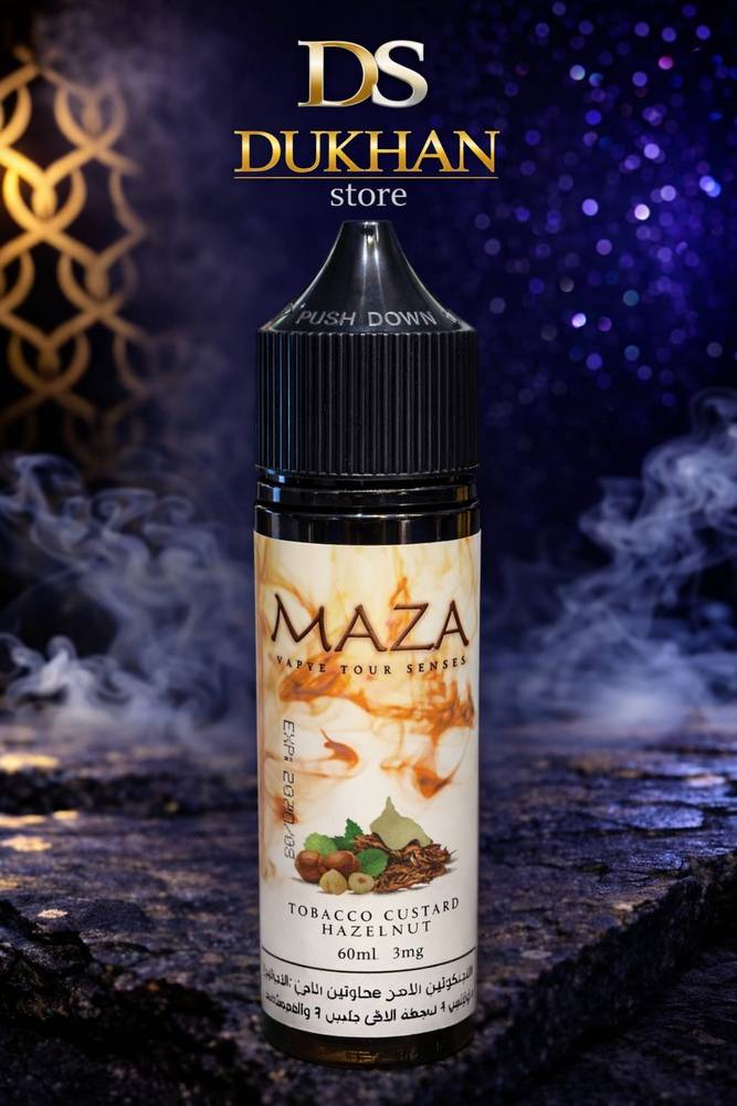 Mazaj Tobacco Custard Hazelnut 60ml 3mg