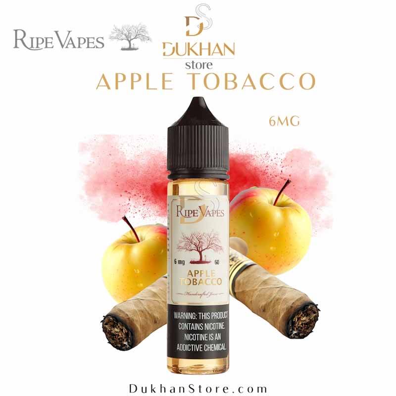 Ripe Vapes - Apple Tobacco 60ml – 6mg