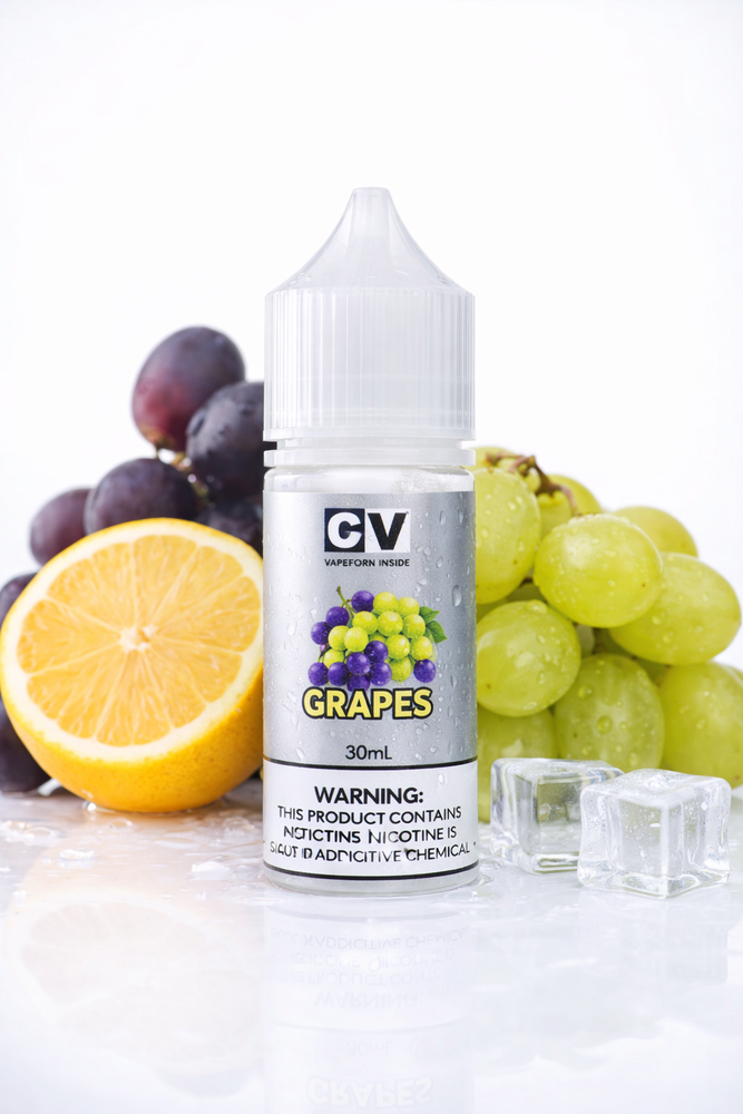 Cartoon Vape (CV) - Grapes Ice 30ml 30mg