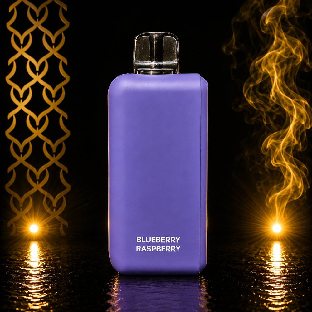 Mazaj Blend Pod Blueberry Raspberry 15000 Puffs 50mg (Require Battery)
