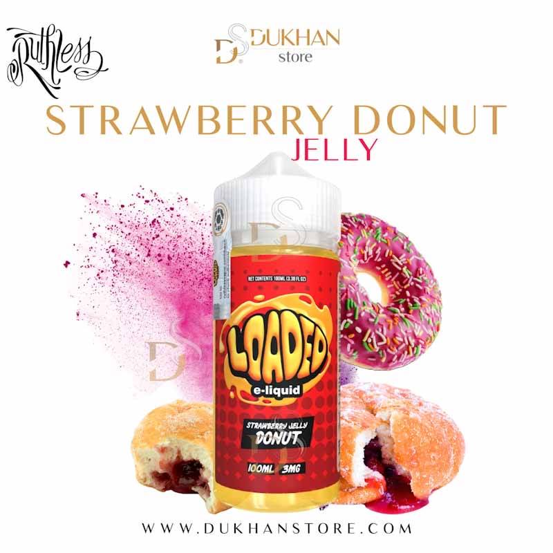 لوديد - جيلي فراولة 🍓 دونات (١٢٠مل) ٣مج