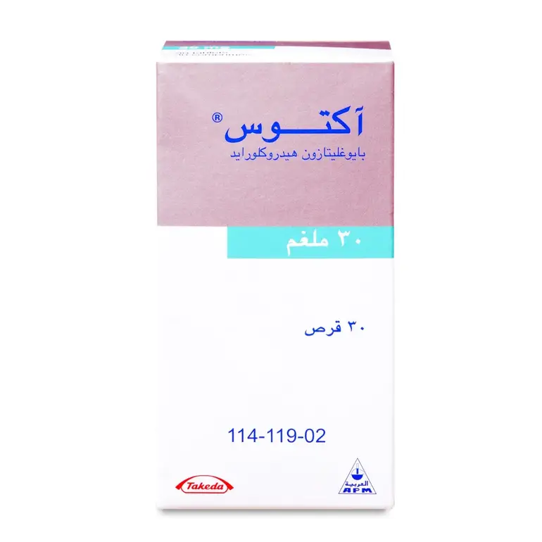 Actos 30 mg Tablet 30pcs