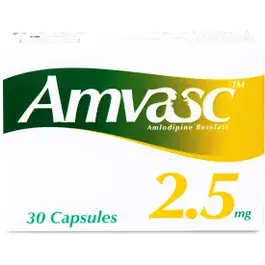 Amvasc 2.5 Mg 30 Capsules
