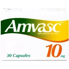 Amvasc 10 Mg 30 Capsules