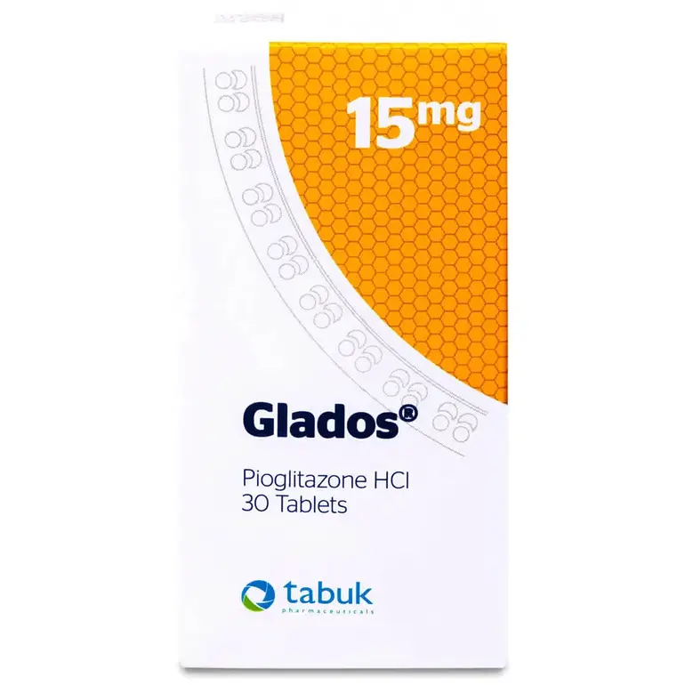 Glados 15 mg 30 Tablet