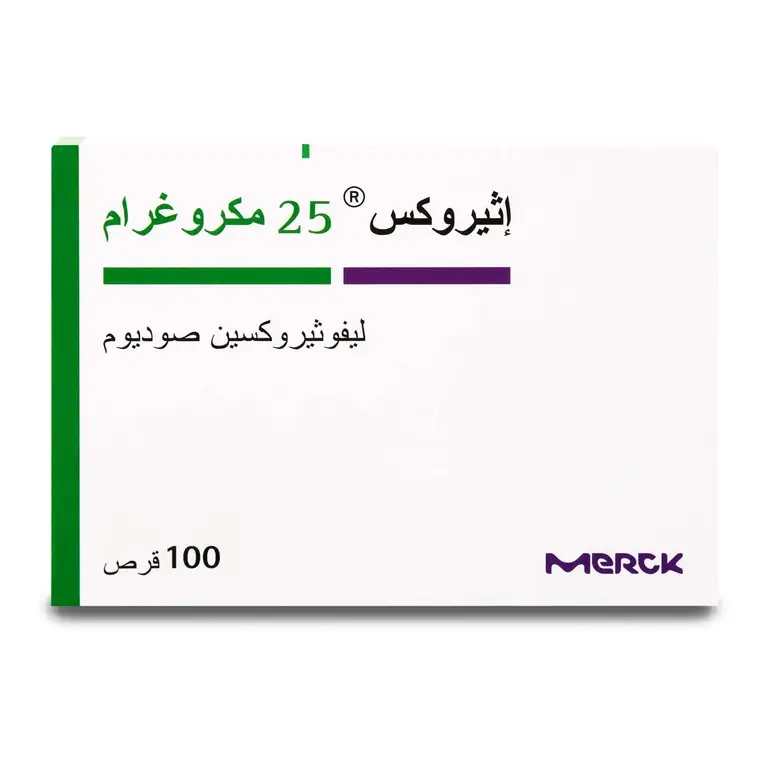 Euthyrox 25 Mcg Tablet 100pcs