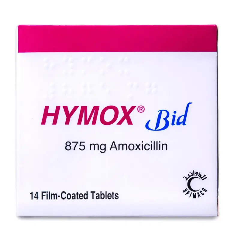 Hymox 875 mg Tablet 14pcs 