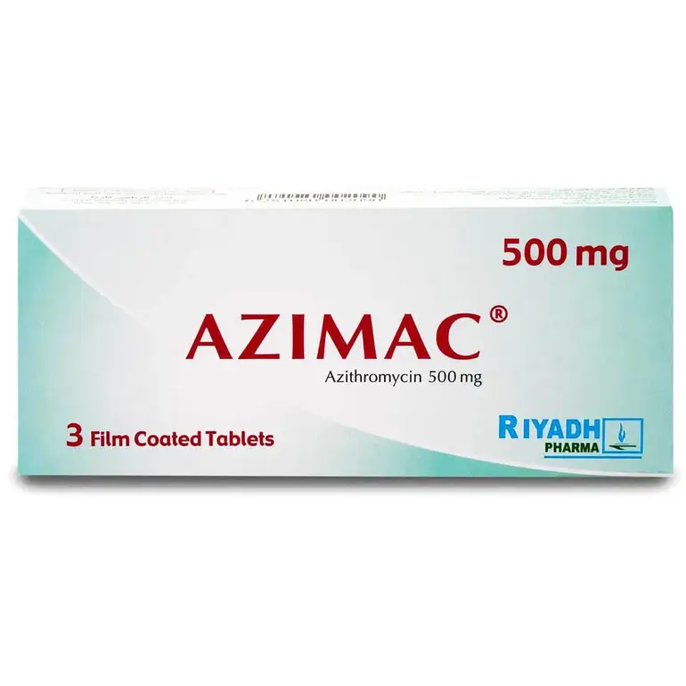 Azimac 500 mg Tablet 3pcs