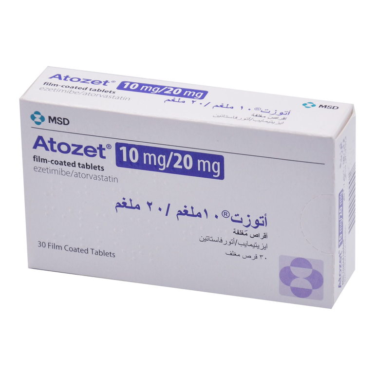 أتوزيت 10 / 20 ملجم 30 قرص