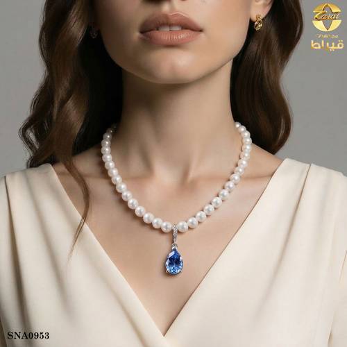 WOMEN'S CULTURED PEARL NECKLACE WITH SILVER 925