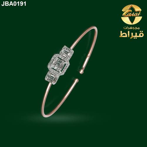 اسورة ذهب مع الماس عيار 18