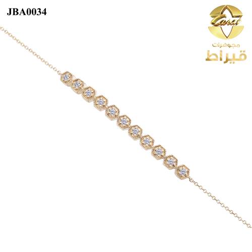  اسورة ذهب مع الماس عيار 18