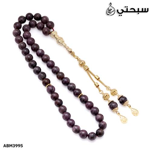 سبحة ياقوت مع فضة عيار 925