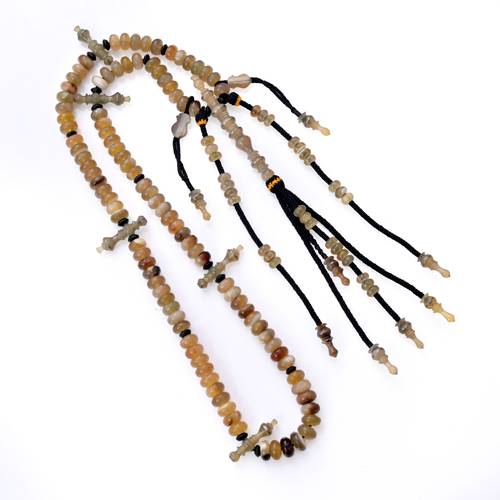 Prayer Beads Ibex Antler