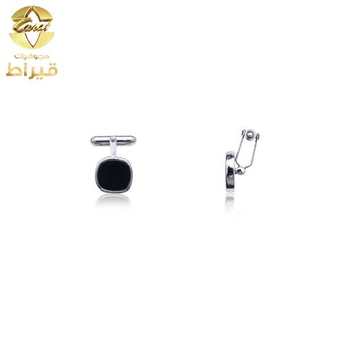 كبك فضة مع اونيكس عيار 925 