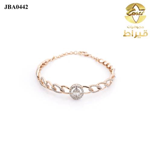 اسورة ذهب مع الماس عيار 18