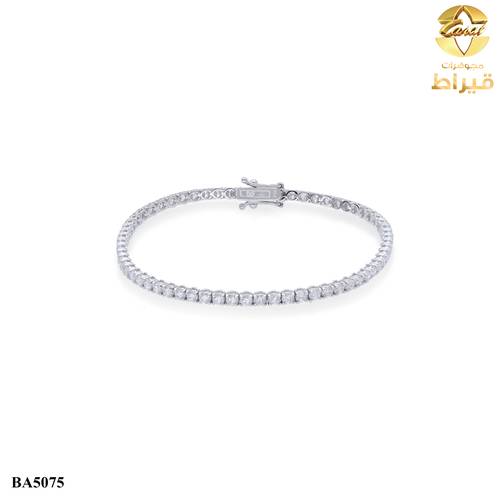  اسورة ذهب عيار 18 تنس من الماس الزراعي