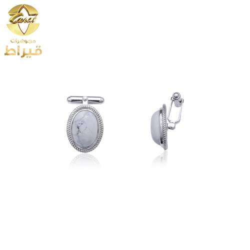 كبك فضة مع هوليت عيار 925 