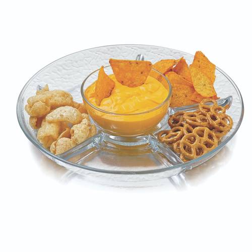 Frosted glass Serving Set