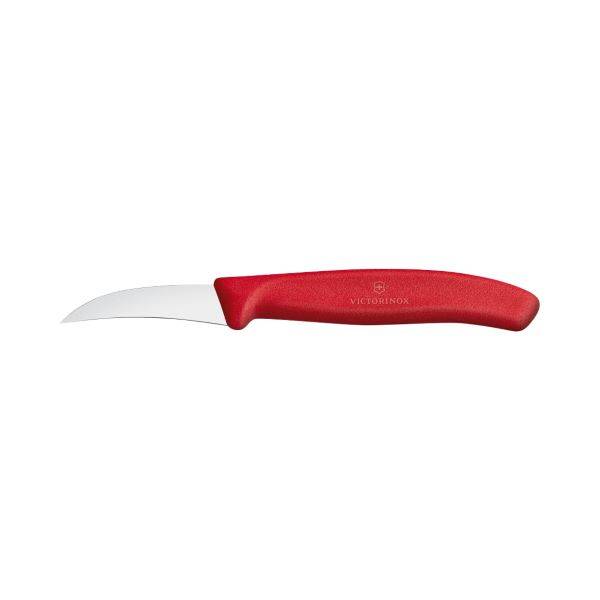 سكين معطوف (سكين بامية) Victorinox- أحمر