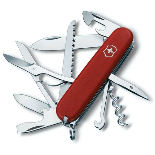 Victorinox Swiss Pocket Knife - Traditional Red - 15 Functions
