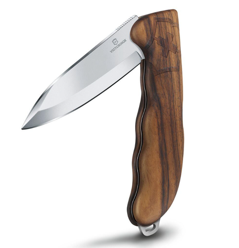 سويس نايف Victorinox   - خشبي مع حقيبه 