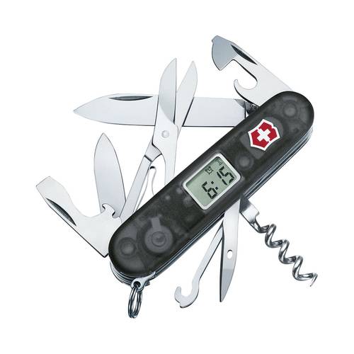 Black Victorinox Traveller Swiss Pocket Knife - 20 Functions