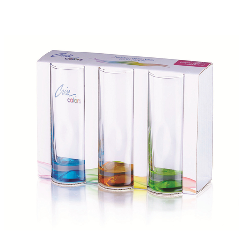 Libbey Glass Cup Set 3 Pieces 370 ml - Transparent