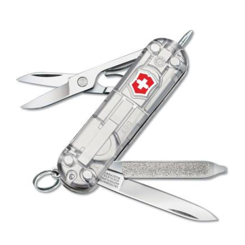 Signature Lite Victorinox Swiss Knife - Silver-7 Functions