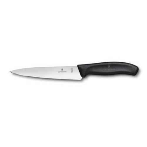 سكين المطبخ  15 سم Victorinox - مقبض أسود