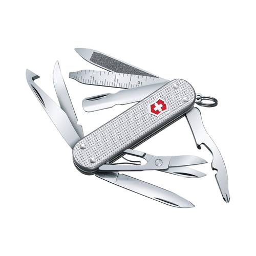 Victorinox MiniChamp Swiss Pocket Knife - Silver - 15 Functions