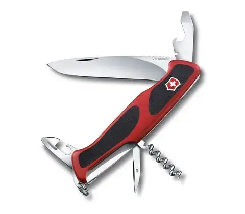 سويس نايف Victorinox   - احمر / اسود - 11 وظيفة