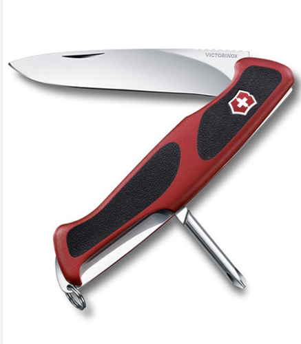 سويس نايف Victorinox   - احمر / اسود - 5 وظائف