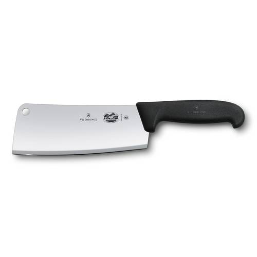 Victorinox Knife-Kitchen Cleaver - 19 cm - Black Handle