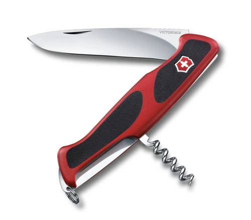 Red/Black Victorinox Ranger Grip Swiss Knife - 5 Functions
