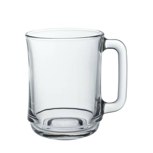 Glass Mug with Handle (6 Pcs) - 10.88 oz/ 321.61 ml