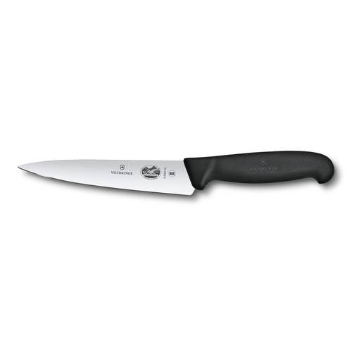 سكين المطبخ 15 سم Victorinox - مقبض أسود