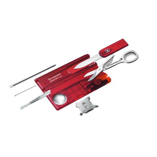 Victorinox Red Swiss Card - 13 Functions